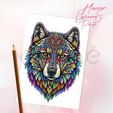 GDTME Mandala Drawing For Adults: A Coloring Book With Intricate Floral And Animal Line Art Mandalas - An Ideal Gift For Valentine's Day, Women's Day, Galentine's Day, Easter, And Back To School Season - Multicolor - View 4