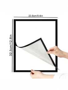 Magnetic Photo Album Photo Display Box Certificate Photo Album Business License Commemorative Photo Magnetic Wall Photo Frame Magnetic Suction Frame Punching-Free And Injury-Free Wall Magnetic Photo Protection Frame - Multicolor - View 10