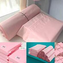 50pcs Pink Poly Mailer Bags, Polyethylene Self-Sealing Mailing Envelopes Packaging Bags, Suitable For Shipping - Pink - View 3