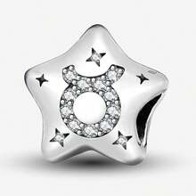 1 Exquisita cuenta con diseño de constelación de estrellas, adecuada para que las mujeres la usen, se puede utilizar para hacer joyas DIY como pulseras, etc. Es un regalo exquisito para las novias. - Estrellas y constelaciones - Ver 14