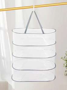 1pc Clothes Drying Net, Laundry Drying Basket, Sock Drying Rack, Underwear Flat Drying, Home Sweater Drying Rack, Foldable