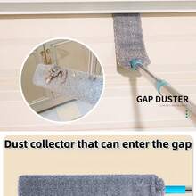 3件/2件/1件可伸缩超柔软超细纤维除尘掸，长柄设计，轻松清洁难以触及的角落，适用于卧室和客厅清洁，可伸长清洁床缝，防静电除尘掸。除尘拖把，家用伸缩除尘掸，缝隙除尘掸，衣柜和床铺除尘掸，家用除尘刷，可伸缩清洁工具，家居生活用品，家用清洁用品，清洁工具，除尘用品，家居必备。 - 彩色 - 查看 4