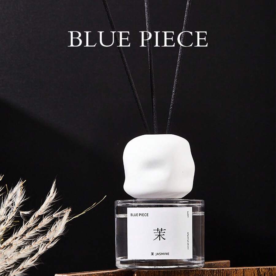 120ML Kunlun Aromaterapia sin llama para dormitorio, adorno de aromaterapia de alta gama, fragancia de hotel, caja de regalo de aromaterapia de larga duración - Palacio de Verano Osmanthus Dorado - Ver 1