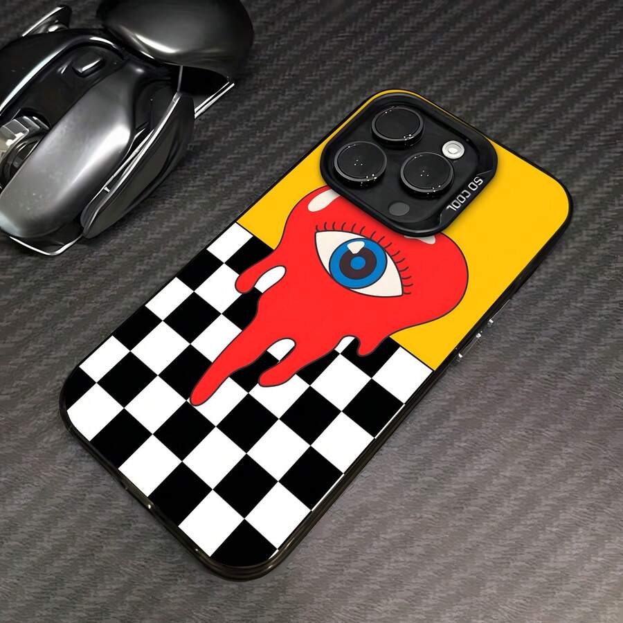 Funda para teléfono con diseño de corazón goteando, compatible con fundas ,  17,  17 Pro,  16 Pro Max,  15 Pro Max,  14 y  13. Fabricada en TPU, es duradera, resistente a caídas y elegante. Un regalo perfecto para familiares, amigos y seres queridos, y un excelente detalle para cumpleaños, San Valentín y Año Nuevo. - Negro - Ver 1