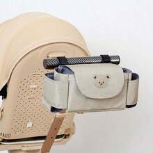 Baby Stroller Hanging Bag Storage Bag, Multi-Functional Universal Large-Capacity Storage Bag, Child Stroller Walking Aid Tool, Stroller Hanging Bag - Multicolor - View 9