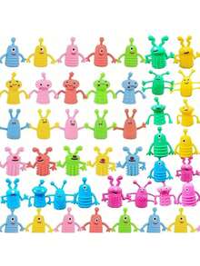 5/10/20/30/50 con rối ngón tay hình quái vật dễ thương, đồ chơi nhồi bông mềm dẻo bằng cao su dùng cho trò chơi nhập vai, quà tặng sinh nhật, kiểu dáng và màu sắc ngẫu nhiên. - Nhiều màu - Xem 6