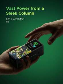 20000mAh 130W Nexode Power Bank, 100W Cargador Portátil Powerbank 2 USB C y 1 USB A, Pantalla Inteligente TFT, Batería Externa Compatible con MacBook/iPad/ 17 Pro Edición - Kinich - Ver 6