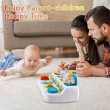 Brinquedo Sensorial Saltitante para Bebês com + de 18 Meses - Brinquedo Montessori de Classificação de Cores e Efeito Causa com Botões, Melhora a Responsividade do Bebê. Presente Perfeito de Aniversário/Natal/Halloween/Dia da Criança/Feriado para Meninos e Meninas Pequenos (Cor Aleatória) - Multicolorido - Visão 5