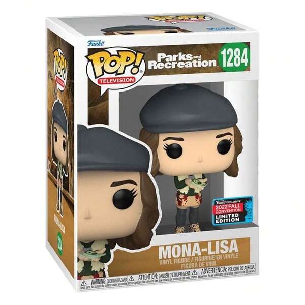  Funko POP! TV: Parks And Recreation - Mona-Lisa - Figura de vinilo coleccionable - Idea de regalo - Mercancía oficial - Coleccionable para adultos - Fanático de la serie de TV