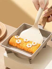 1pc Silicone Takoyaki Spatula, Non-Stick Wide Mouth Japanese Pancake Spatula, Non-Stick Heat Resistant Egg Spatula (Suitable For Eggs, Cookies, Fried Eggs, Fish, Burgers, Steaks And Pizza) - Multicolor - View 11