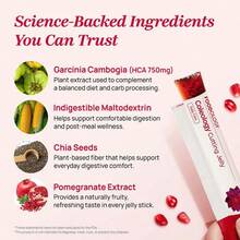 FOODOLOGY Coleology Cutting Jelly – Garcinia Cambogia (HCA) Jelly Sticks With Chia Seeds, Collagen, Elastin & Hyaluronic Acid | Pomegranate Flavor | 10 Sticks (10 Days) | Functional Korean Jelly Supplement - Coleology Cutting Jelly - 查看 4