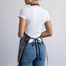 1PC Funny Muscle And Good Body Apron - Roman Style Muscle Men And Street Ladies Printed Kitchen Cooking Apron Suitable For Kitchen Baking, Barbecue, Creative Gift - Multicolor - View 9