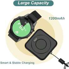 Portable charger for Garmin watches - Suitable for various models with 1200 mAh capacity - como en la foto - Ver 5