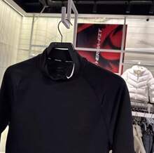 Nike 男子PRO秋冬運動跑步訓練速乾保暖薄絨緊身長袖 - 黑色 - 查看 5