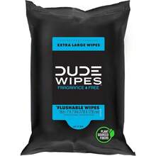 Flushable Wipes For Adults Unscented 18 Count Vitamin E And Aloe Septic - 1 - View 2