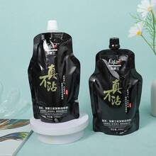 Tinte de Cabello Negro Natural en Crema para Peluquería, Tinte Especial para el Cuero Cabelludo Antiadherente, Tinte de Cabello Negro Natural - Bubble Wash 42,8 ml x 10 paquetes - Ver 3