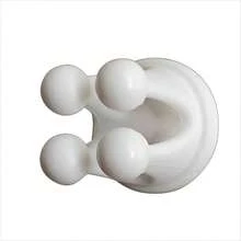 Silicone Sticky Hook - 3 Pcs Crown - Shaped Design Suitable Hanging Keys, Toothbrushes, Charging Cables, Bath Scrubbing Towels, Electrical Plugs. Can Be Used In Kitchen, Bathroom, Shower. Purple - 3 + 白色 - 查看 1