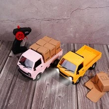 Juguetes Carros Control Remoto Camion Recargable Ninos Regalos Juguete Amarillo - Amarillo - Ver 6