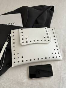 2026 Spring New Fashion Large Capacity Minimalist Style Versatile Women Handbag - White - View 11