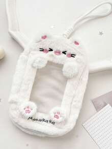 可爱毛绒水果吐司大容量收纳袋，毛绒娃娃展示和携带袋，多功能收纳袋 - 彩色 - 查看 15