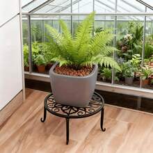 SHENGMAO--1/2/4/5/6-7Tier Plant Stand, Iron Flower Stand,Heavy-Duty Metal Frame, Metal Flower Stand, High-Angle Multi-Tier Plant Rack, Indoor/Outdoor Flower Pot Display Stand. Crafted From Iron With A Sleek, Minimalist Design For Easy Disassembly. This Versatile Stand Fits Seamlessly In Living Rooms, Entryways, Offices, Or Outdoor Patios And Gardens. Available In Multiple Colors. - 1層黑色2PCS - 查看 7