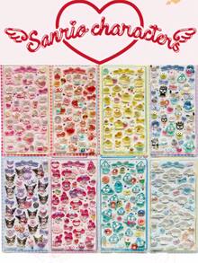 1pc Cartoon Music Anime Sticker, DIY Sticker, Waterproof Phone Sticker, Creative Sticker For Party, Handmade Phone Decoration Sticker, Gift. Some Styles May Have Color Variations And Will Be Sent Randomly. - Multicolor - View 4