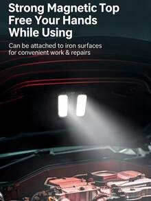 1pc Portable And Durable Multi-Functional Camping Lamp: Solar Charging + Dual-Side Lighting + Long-Lasting Battery Life, A Practical Equipment Suitable For Outdoor Camping / Night Fishing / Emergency Lighting.