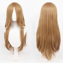 Karida 60cm/24inch Extra Long Straight Synthetic Hair Wig With Bangs, Colorful, Suitable For Daily Use, Cosplay, Halloween, Christmas, St. Patrick's Day And Other Costume Parties - Multicolor - View 42