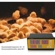 Controlador de Incubadora de Huevos, Termostato con Control Automático Completo con Sonda de Temperatura y Humedad, para Incubar Huevos de Pollo, Pato, Ganso y Codorniz, 100 V ~ 240 V AC,39835440 - Multicolor - Ver 5