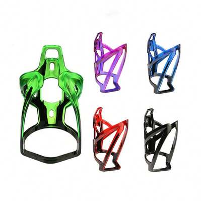 1set Featuring A Smooth, Fade-Resistant Color Gradient Finish, This Bottle Cage Adds A Pop Of Modern Style To Your Bike. Whether You Ride A Road Bike, Mountain Bike, Gravel Bike, Or Hybrid, Its Vibrant Look Enhances Your Bike's Aesthetics While Standing Out On The Trail Or Street.