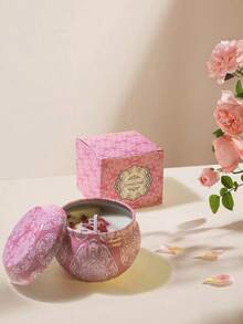 1/4/12 piezas Velas perfumadas, velas de oración, velas de cera de soja hechas a mano en tarros, jarrones y velas de cera de soja hechas a mano en el interior, regalos perfectos para la familia, mamá y amigos, latas de velas perfumadas, adecuadas para cumpleaños, juego de regalo perfumado, decoración del Día de San Valentín, decoración de hotel, regalos/regalos del Día de San Valentín, regalos/regalos de Año Nuevo - Multicolor - Ver 5