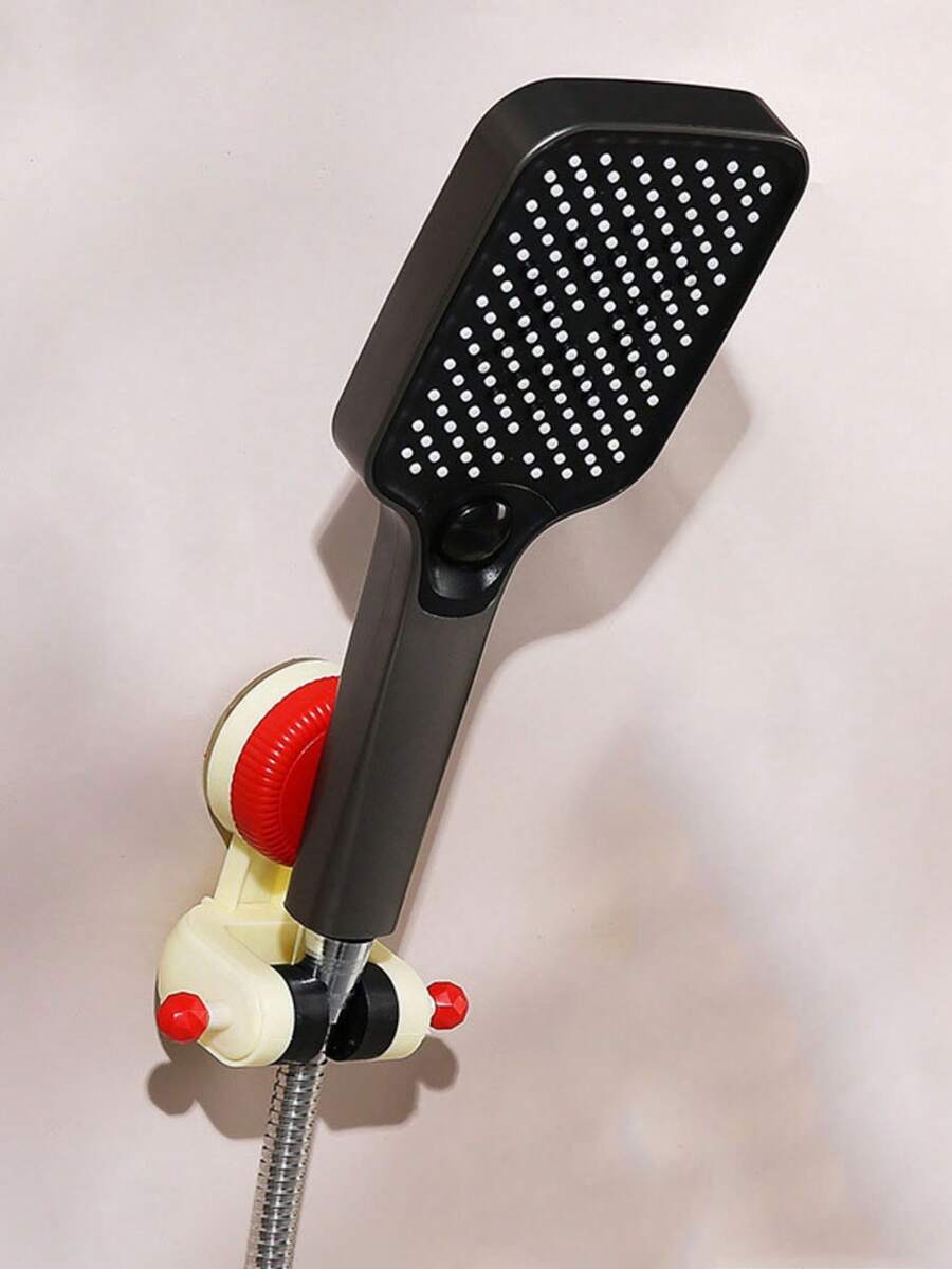 1 pieza Soporte de ducha de ventosa multifunción creativo, base de ventosa ajustable para ducha, sin necesidad de perforar