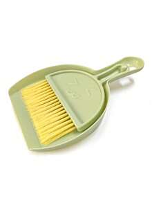 Mini Broom Set, Handheld Dustpan & Brush, Plastic Trash Scoop, Small Dustpan & Broom Combo Set, Mini Broom & Dustpan For Home, Desk, Student, Cleaning - Multicolor - View 10