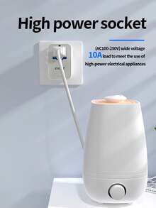 EAGET 通用旅行适配器，20W PD快充，3A国际电源适配器，2个USB-A接口，2个USB-C接口，一体式全球墙式充电器，兼容美国、欧盟、英国、澳大利亚、亚洲及200多个国家和地区，支持Nano快充 - 複色 - 查看 8