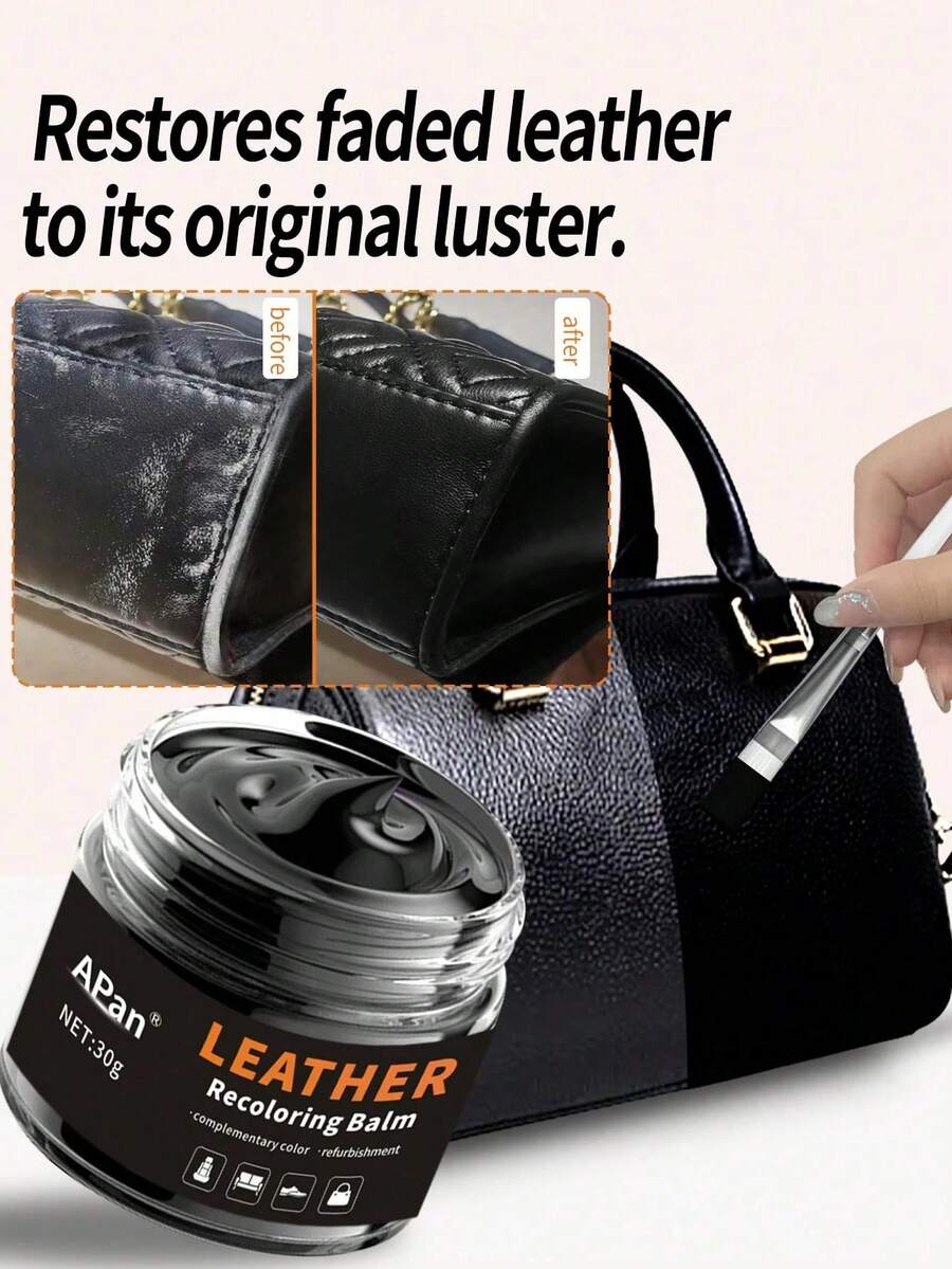 Leather Repair | Available In Three Colors, Suitable For Staining And Color Restoration Of Furniture, Sofas, Car Seats, And Bags | Repairs Faded And Scratched Surfaces,Shoe,Spring Summer Picks,Brides Maid Gifts,Room,Bedroom Decor,Beach,Travel,For Men,For Women,Vacation,Women's Day,Travel Essentials,Wedding Favours,Y2k,Bedroom,Car Accessories Women,Kitchen Decor,Wedding,Y2k,Party - Multicolor - View 1