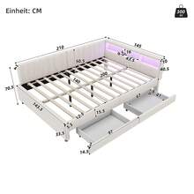 Bed Frames - Beige - View 5