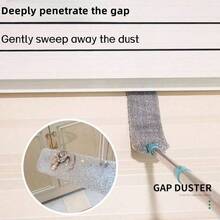 3件/2件/1件可伸缩超柔软超细纤维除尘掸，长柄设计，轻松清洁难以触及的角落，适用于卧室和客厅清洁，可伸长清洁床缝，防静电除尘掸。除尘拖把，家用伸缩除尘掸，缝隙除尘掸，衣柜和床铺除尘掸，家用除尘刷，可伸缩清洁工具，家居生活用品，家用清洁用品，清洁工具，除尘用品，家居必备。 - 彩色 - 查看 9