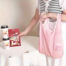 Enlarged Foldable Shopping Bag, Portable And Storable Bag, Hand-Held Bag - Multicolor - View 7