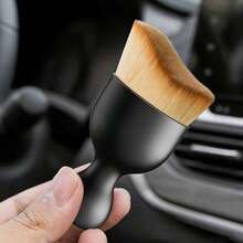 2 Peças Conjunto, Inclui 1 Escova para Saída de Ar do Carro e 1 Escova de Beleza, Design de Duas Pontas para Limpeza do Interior do Carro; 1 Escova para Saída de Ar-Condicionado; 1 Escova Limpa-Frestas para Carro; e 1 Escova de Cerdas Macias para Lavagem de Carro, Sem Bateria Necessária. - Conjunto atualizado - Visão 4