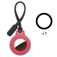 AirTag Schutzhülle, Apple AirTag Halter Schlüsselanhänger Locator Tracker Schutzhülle für AirTags, Haustierhalsbänder, Rucksack Aufhängeaccessoires - Verschiedenfarbig - Übersicht 10