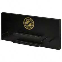 Ping Pong Storage Wall Rack Holds Up To 10 Balls And 6 Paddles Easy Mount For Any Flat Surface - Wall Rack Dark - View 3