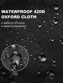 1 pieza Bolsa de almacenamiento de papel de regalo de tela Oxford, con capacidad para 30 hojas, con bolsillos, plegable, organización del hogar, adecuada para el Día de la Madre, regalos de dama de honor, regalos de graduación, regalos de cumpleaños, regalos de boda, cumpleaños, novia, boda - Multicolor - Ver 5