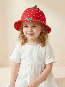 3-8岁儿童轻便透气帽子 - 时尚可爱卡通造型遮阳帽，适合夏季使用 - 1PC - 查看 1