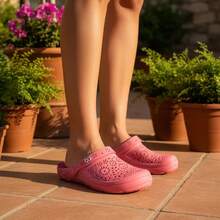 Boaonda Babuche Clog Orthopedic Women's Sandal - 玫紅色 - 查看 1