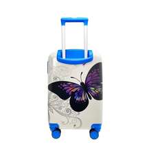 MARKTOMI - ABS Luggage Set (18" + 20") This Set Includes One 20" And One 18" Suitcase, Both Made Of Lightweight And Durable ABS. With Fun Designs And Vibrant Colors, They Are Ideal For Students. Both Have 360° Double Spinner Wheels For Smooth Movement. Unlike Suitcases With Single Wheels, They Glide In All Directions And Are Easy For Students To Maneuver. The Interior Is Compartmentalized And Includes Elastic Straps To Keep Contents Organized. They Also Feature An Adjustable Telescopic Handle And An Integrated Combination Lock. Perfect For Family Trips, School Excursions, And As Carry-On Luggage. - L37-6-58 - 查看 6