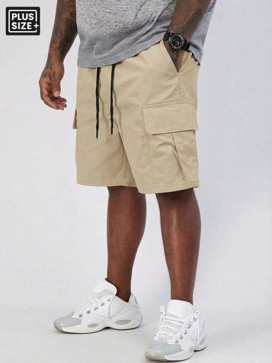 Quần yếm rộng rãi cỡ lớn dành cho nam giới mùa hè, phù hợp với người có thân hình thừa cân, kiểu dáng thoải mái và thời trang, quần short rộng rãi đa năng để mặc hàng ngày, đi mua sắm và hẹn hò, khả năng chịu trọng lượng tối đa lên đến 300 lbs (khoảng 136 kg).