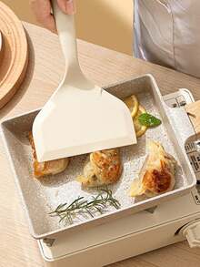 1pc Silicone Takoyaki Spatula, Non-Stick Wide Mouth Japanese Pancake Spatula, Non-Stick Heat Resistant Egg Spatula (Suitable For Eggs, Cookies, Fried Eggs, Fish, Burgers, Steaks And Pizza) - Multicolor - View 9