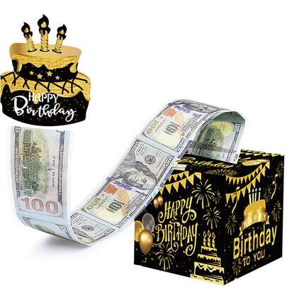 Birthday Cash Surprise Gift Money Box, Party Decoration Supplies, Other Gift Packaging