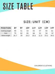 Tween Girl Letter Graphic Print Raglan Short Sleeve Casual T-Shirt - Apricot - View 8