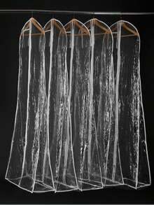 1pc Long Wedding Dress Dust Cover Bag, Bridal Gown Storage Bag - Multicolor - View 6